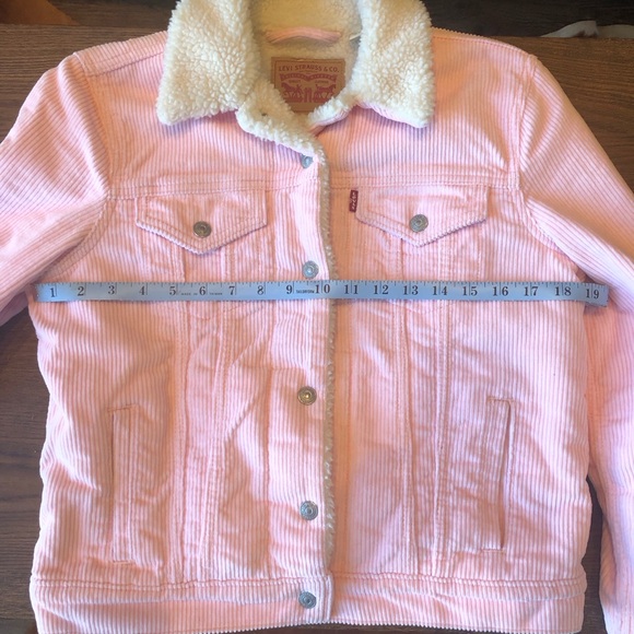 Levi’s Sherpa Trucker Jacket Pink 🌸 - Picture 8 of 8